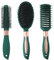Set di 3 spazzole per capelli da donna, antistatiche, massaggianti, ovali, con cuscinetto d'aria, spazzola rotonda per capelli districanti, con manico lungo, per uomini bagnati e asciutti