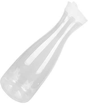 UPKOCH Large Capacity Acrylic Juice Carafe Cocktail Kettle Lid Jug Kettle for Thanksgiving Parties Pools