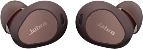 Jabra Elite 10 Wireless Kopfhörer – Active Noise Cancelling Kopfhörer mit verbessertem Surround-Sound von Dolby Atmos – Multipoint Bluetooth, kabelloses Laden – Kakao