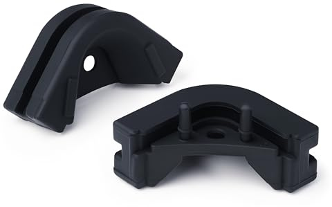 Noctua NV-MPP1.Black Sx4, Mehrzweck-Pads für 120 & 140mm Lüfter, 4 STK | Ideal für den Einbau von Lüftern unter Geräten, Anti-Vibrations-Design