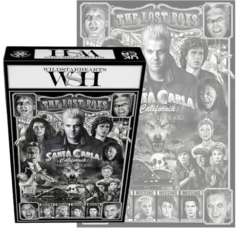 Lost Boys 1000 Piece Jigsaw Puzzle - Santa Carla Lost Boys Montage - Classic Gothic Horror Movie Jigsaw; Eco Friendly Puzzle Gift for Adults & Families