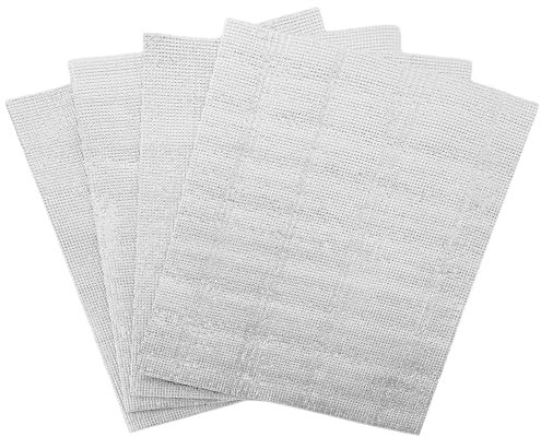 4 Panneaux Isolants en Mousse Epe Double Face Aluminium Argenté