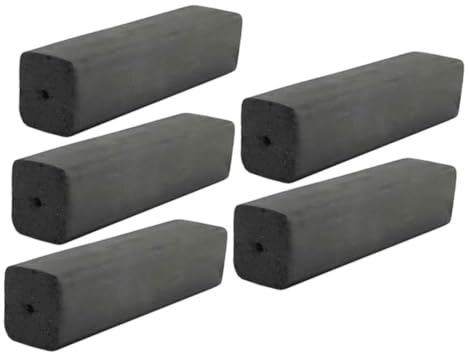 TOYANDONA 5pezzi Carboni di Legna Naturali per Barbecue e Caminetti di Legna per Grigliate all e Bricchette per Portatile e Picnic