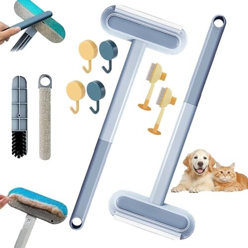 Celery Pets Hair Remover, Multifunctional Hair Removal Brush, 2025 New 4 in 1 PetHair Removal Tool, Washable & Portable, Reusable Dog HairRemover for Couch, Carpet, Furniture, Car Seat (2*set)