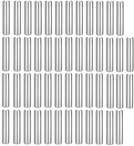 50pcs Dowel Pins M3(3mm) x 16mm 304 Stainless Steel Dowel Rods