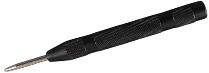 Aumotop Poinçon Central Automatique en Acier Rapide, pour Plaques D'acier, Aluminium, Trous de Positionnement de Planches Bois, Brise-vitre Voiture D'urgence