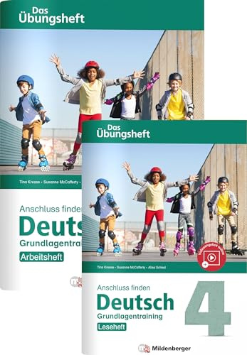 Anschluss finden / Deutsch 4 – Das Übungsheft – Grundlagentraining: Leseheft und Arbeitsheft: Grundlagentraining Klasse 4
