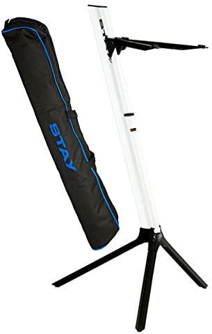Stay Music Slim 1100/01 white - Keyboard Säulenstativ