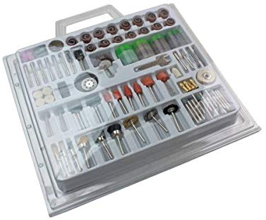 US PRO Tools 216pc Mini Rotary Tools Accessory Kit Fits Dremel Multi Tool 9056