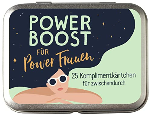 Power Boost für Powerfrauen: 25 Komplimentkärtchen für Zwischendurch: 25 Komplimentkärtchen für Zwischendurch | Mit Zitaten und Sprüchen zu mehr Motivation und Selbstvertrauen