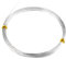 Craft Wire 1mm 10m Anodized Silver Aluminum Wire for Bead Making Art Craft DIY Embellishment Decoration Florist Supplies (Silver)