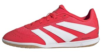 adidas Unisex Kinder Predator Club Sala Indoor Football Boots Kids, Lucid Red/Cloud White/Core Black, 30 1/2 EU