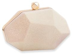 CORIOS Damen Abendtasche Glitzer Pailletten Clutch Tasche Hochzeit Brautbörse Handtasche Elegante Klein Tasche Funkelnd Schultertasche Glänzend Umhängetasche Champagner