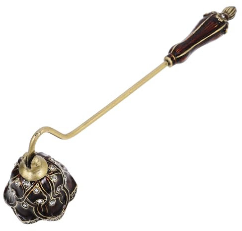 HOLIDYOYO Kerzenlöscher Aus Zinklegierung Antiker Kerzenlöscher Vintage-Kerzenlöschwerkzeug Zubehör Zum Löschen Der Kerzendochtflamme