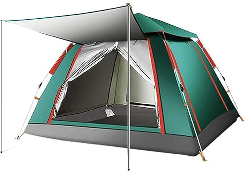 Campingzelt Regensicheres Multifunktions-Klappzelt Automatisches Dickes Familienzelt für 5-8 Personen Safehappy