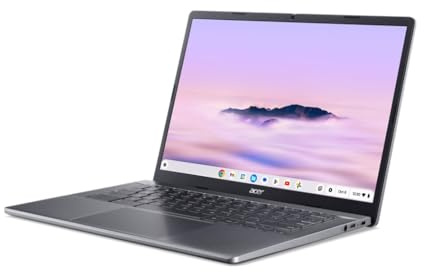 Acer Chromebook CB514-3H-R16G AMD Ryzen? 5 7520C 35,6 cm [14] WUXGA 8 GB LPDDR5x-SDRAM 256 GB SSD Wi-Fi 6 [802.11ax] ChromeOS Grigio (Acer Chromebook Plus 514 CB514-3H) - Versione UK