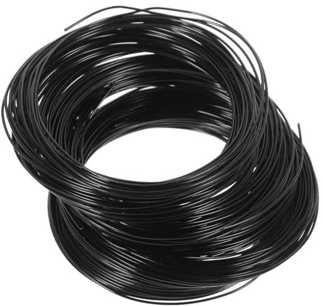 SEWOART Alambres Para Bonsáis De Jardín 10 Rollos De Alambres De Entrenamiento Para Bonsáis De Aluminio De 1 Mm Fáciles De Doblar Almacenar Para