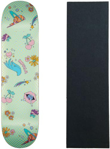 Impala Skateboard Deck Ethereal Carbon Fiber 8.0 x 31.6 with Grip