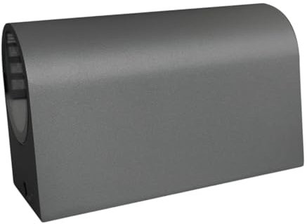 Artibetter 1stück Außenwandleuchte Wasserdichtes Licht Für Flur Korridore Und Eingänge Design Mit Zwei Köpfen Schwarz