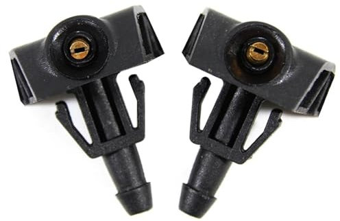 BSWRTH Waschwasserdüse Kompatibel Mit Nissan Für Tiida 2005 2006 2007 2008 2009 2010 2 Stück Scheibenreinigungsdüse Wischerdüse