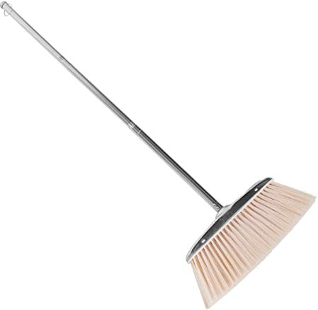Levemolo Scopa Long Handle Acciaio Inossidabile e Ufficio per Resistente e Facile Usare per Pulizie Domestiche e Industriali
