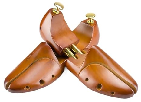 JBJYGSG 1 Pair Adjustable Shoe Trees Solid Wood Men's Shoe Support Knob Shoe shaping Women's Shoe's Care Stretcher Shaper Preserves Shape, Absorbs Moisture