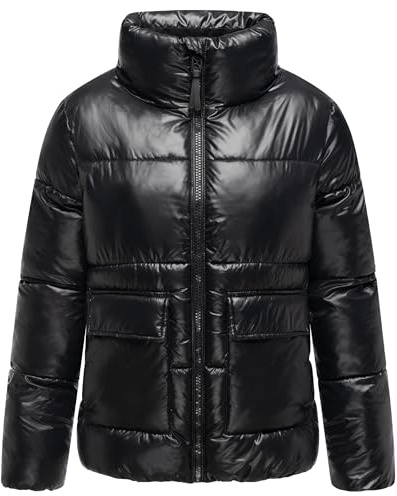 Navahoo Damen Winterjacke warme Steppjacke mit hohem Stehkragen Eispracht 14 S-3XL