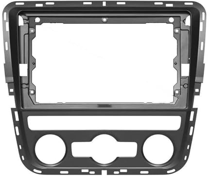 Fascia du Panneau Radio pour VW pour Passat 2011-2013 2014 2015 9 Pouces Automobile Audio Fascia Cadre Adaptateur Grand Écran Tableau Bord Montage Panneau Cadre Kit(Cadre MT AC)