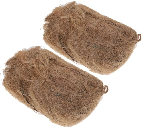 DIYEAH Lot de 2 Touffes d'herbe Statique Miniature Modèle de Faux Gazon Synthétique Réaliste pour Décor de Scène Décor de Paysage Miniature Accessoires de Photographie et Maquettes de