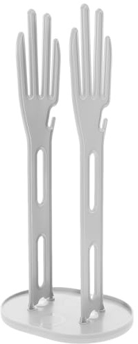 TOVINANNA Kitchen Glove Drying Stand Holder for Hanging Gloves and Towels with Easy-Clean Design for Sink and Counter Organisation