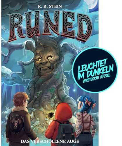 RUNED - Das verschollene Auge: | Interaktive Rätsel & leuchtende Zaubertinte | Abenteuer Fantasy Roman ab 12 Jahre