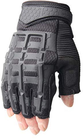 KUANDARMX Gants de mécanicien Robuste Hydrofuge à Haute dextérité Anti-Vibration, Anti-Abrasion, écran-Tactile Gants d'équitation Tactiques en Plein air, Gants de Protection du Travail, B, L