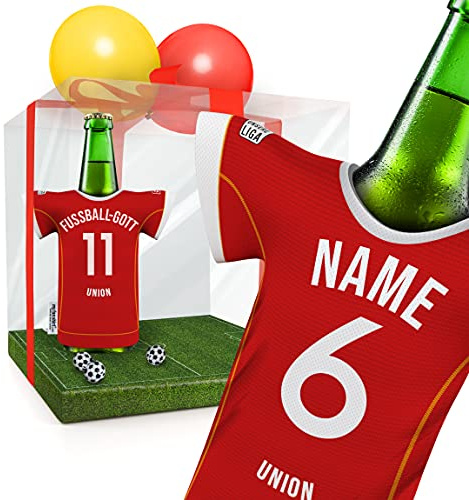 my fan shirt Männer-Geschenk für Union Fans PERSONALISIERBAR | Fanartikel Geburtstags-Geschenk Mann Freund Opa Bruder Offizieller Trikotkühler by MYFANSHIRT.com