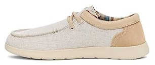 Sanuk Mocasín Shaka Lite 2 Sl para mujer, Crema, 43 EU
