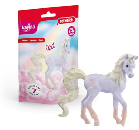 SCHLEICH 70775 Sammeleinhorn Opal, ab 5 Jahren, BAYALA - Spielfigur, 16 x 12 x 3 cm