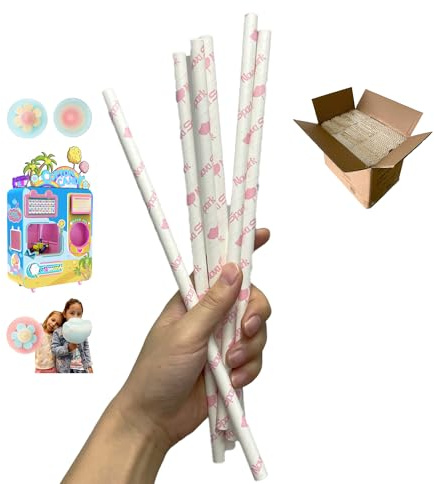 Cotton Candy Cone / Stick for Nova Spark Automatic Cotton Candy Vending Machine ONLY, 1,000PCS/Carton