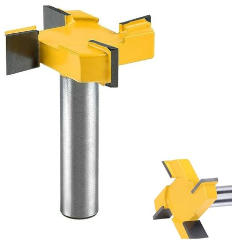 8 mm CNC fresa per placche, Fresa Piallatrice Utensile, Surface Fresa per Spianare, Fresa per Piallatrice, CNC Spoilboard, per la Lavorazione Superficiale del Legno