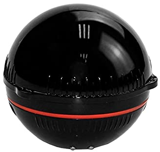 OOzie Tragbares Unterwasser-Angelkamera-Set, Fischfinder, Angel-Sonar, kabelloser Fischfinder, 48 m/160 Fuß Tiefen-Sonar zum Angeln, wasserdichte Angelkamera (Xa02 schwarz) (Xa02 rot)