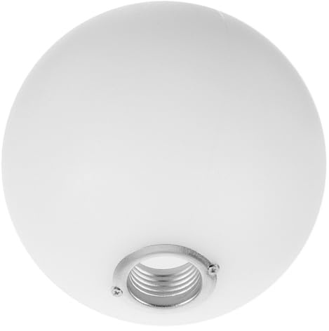 UKCOCO Abat-Jour Globe G9 Pour Suspension Abat-Jour Décoratif Sphérique 3.94 in En Acrylique Blanc Laiteux Accessoire D'Abat- Pour Salon Et Chambre