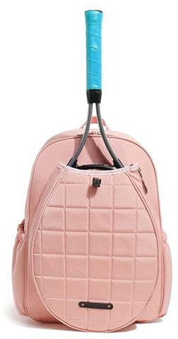 Zqkimzi Badminton-Rucksack | tragbare Sportschlägertaschen | Kopf-Tennis-Rucksack mit großer Kapazität, modische Tennisschläger-Tasche für Damen und Herren