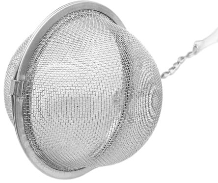 Honhoha Passoire à boule de thé| boule à thé,Infuseur à thé verrouillable | Infuseur à thé avec chaîne, passoires à thé pour thé en vrac, boule à thé en acier inoxydable, cadeaux pour femmes