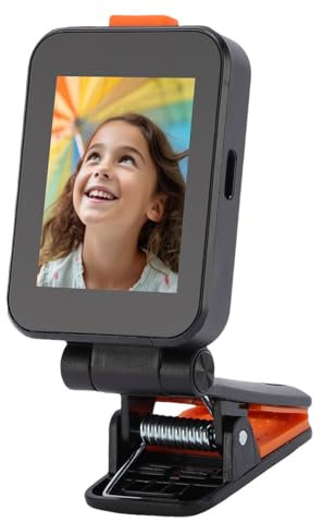 Annadue 2 Inch 1080P HD Phone Selfie Screen Bluetooth 5.0 Back Camera Display with Universal Folding Clamp for IOS for Android Smartphones