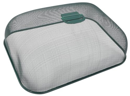 Cloche Alimentaire Rectangulaire en Fer, Maille Métallique Réutilisable
