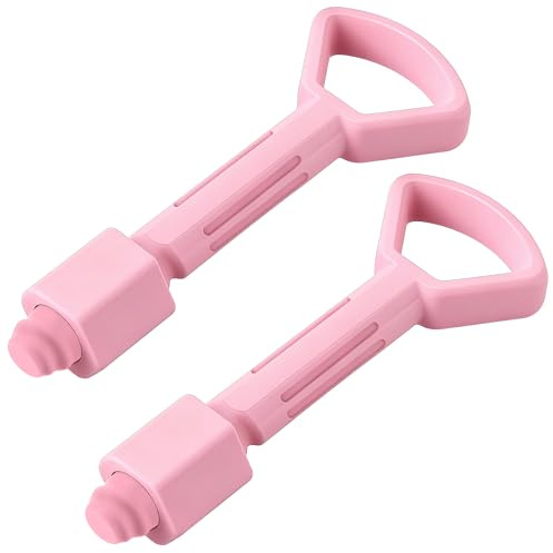 Enhon 2 Stück Ersatzkupplungsstift für Big Bobby Car Classic, Anhängerkupplungsstift, Zubehör für Kinderfahrzeuge, Hochwertiger Kunststoff,Pink