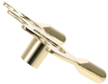 VICASKY Porte-Queue de Billard en Alliage d'Aluminium Or, Facile à Utiliser et Compatible avec Plupart des Bâtons de Billard, pour Salle de Jeux