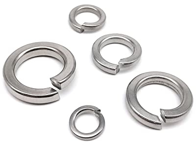 Rondella elastica, Rondella elastica di sicurezza in acciaio inossidabile 316 A4-70 GB93 M1.6-M24 5-50 pezzi(M10 10pcs)