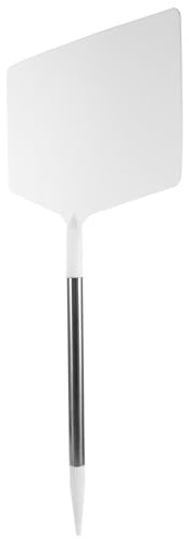 TOYZFRIENDY Marcatori per Piante da Giardino in Plastica Resistente alle Intemperie Etichette Rettangolari per Orti e Fiori Picchetti da 50 CM per Identificazione Piante Esterne e Ortaggi