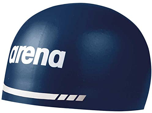 Arena Unisex – vuxna 3D mjuka badmössor, marinblå, L