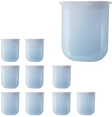 10 unidades de accesorios transparentes para recoger agua, contenedor de goteo de agua, textura para ollas a presión eléctricas, fácil de limpiar