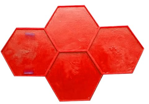 Concrete Stamp Mats for DIY Cement Texturing, Realistic Stone Tile Imprint Tools for Walls and Floors, Seamless Stamping Mould